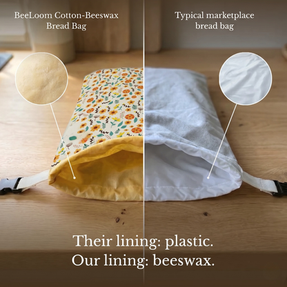 Beeswax Bread Bag